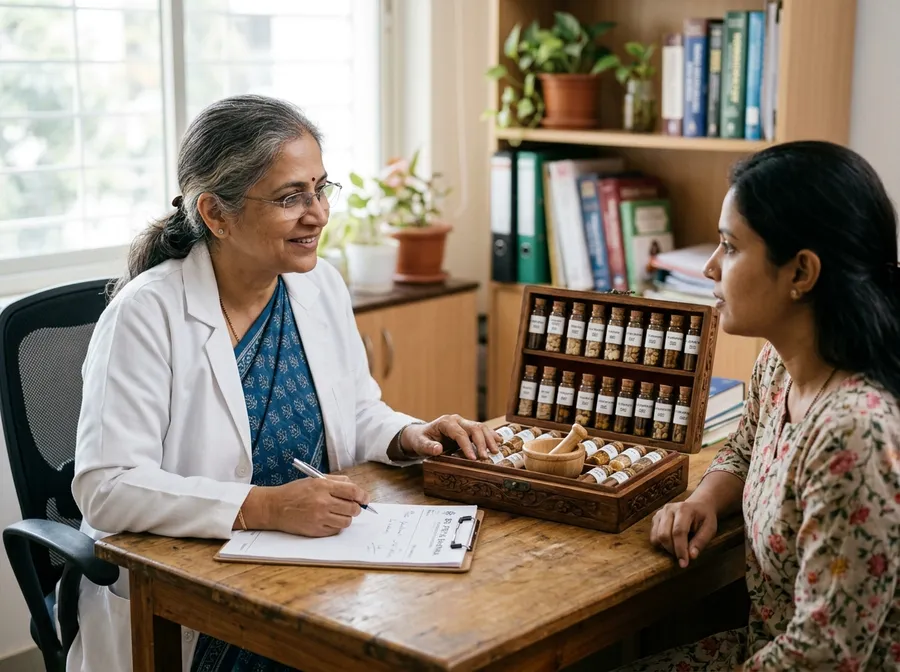 Homeopathy consultation
